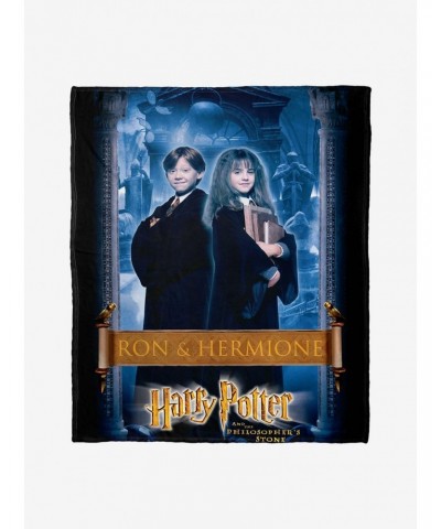 Harry Potter Ron And Hermione Throw Blanket $21.56 Blankets