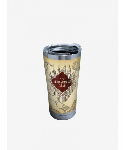 Harry Potter The Marauder's Map 20oz Stainless Steel Tumbler With Lid $12.56 Tumblers
