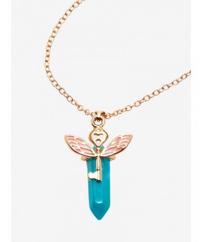 Harry Potter Winged Key Crystal Necklace $4.14 Necklaces