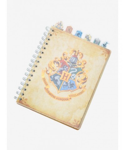 Harry Potter Hogwarts Crest Tabbed Journal $4.19 Journals