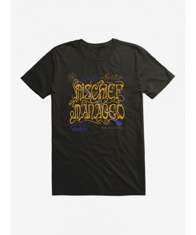 Harry Potter Mischief Managed T-Shirt $9.18 T-Shirts