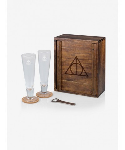 Harry Potter Deathly Hallows Beverage Glass Set $79.15 Glass Set