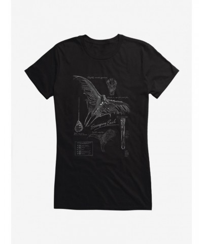 Fantastic Beasts Swooping Evil Sketches Girls T-Shirt $5.98 T-Shirts