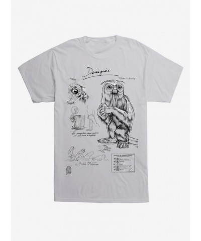 Fantastic Beasts™ Demiguise™ Sketches T-ShIrt $6.12 T-ShIrt